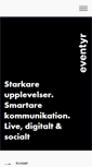 Mobile Screenshot of eventyr.se
